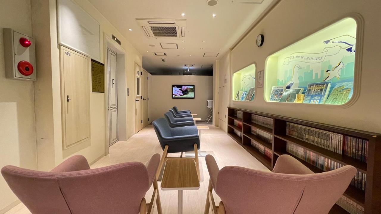 Spa&Capsule Hotel Grandpark Inn Kitasenju Tokyo Exterior photo